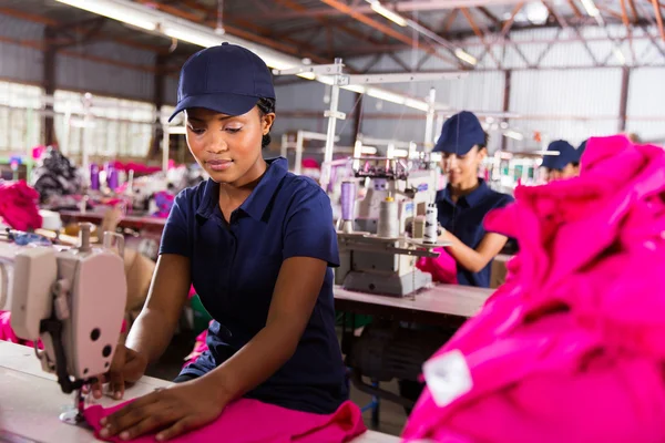 African textile worker — Stock Photo, Image