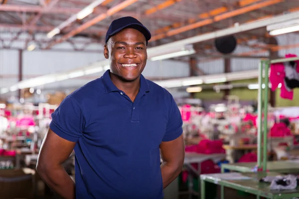 Trabajador textil africano — Foto de Stock