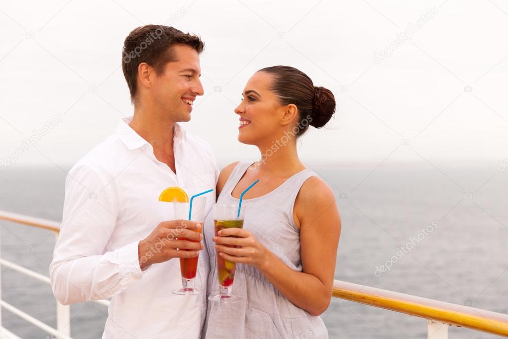 Couple on summer vacation