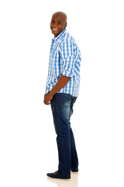 African man looking back — Stock Photo, Image