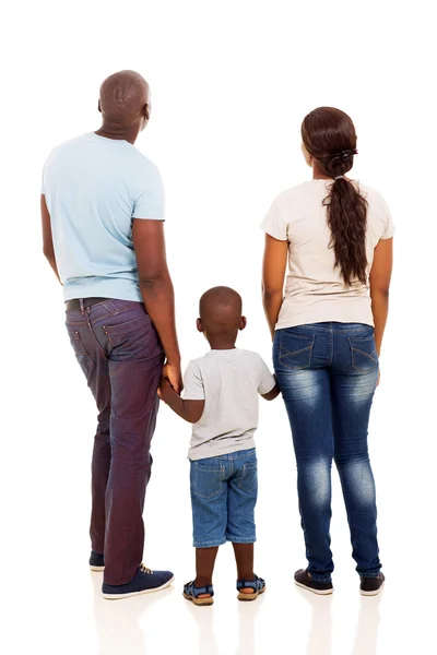 Famiglia africana che si tiene per mano — Foto Stock