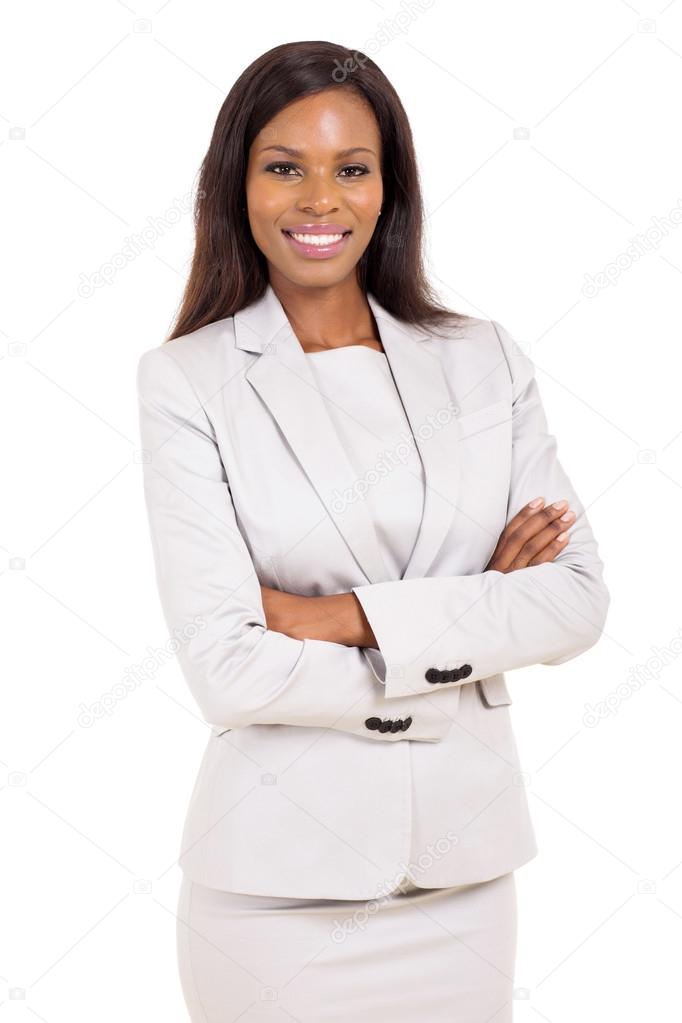 young african american career woman