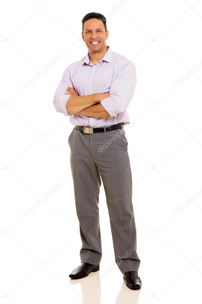 mid age man with arms crossed