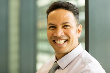 ofiste modern iş adamı