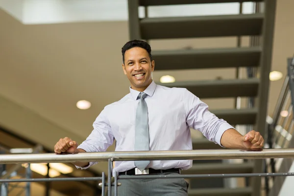 Corporate worker in modern office — Stock Photo, Image