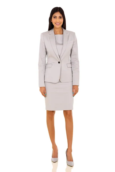 Young indian businesswoman standing — Stock Photo, Image