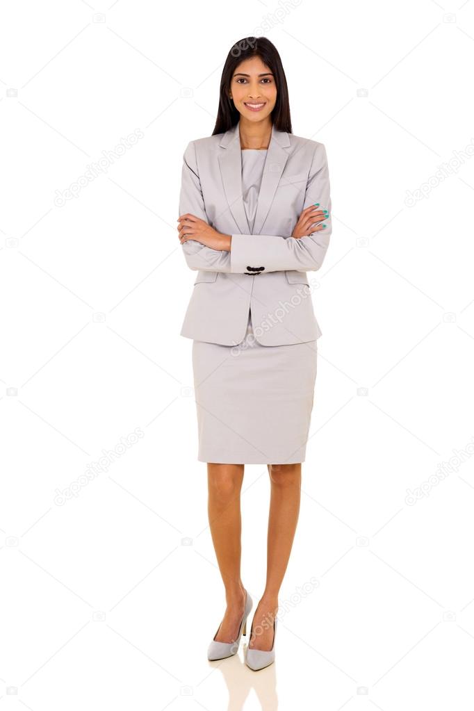 indian businesswoman standing