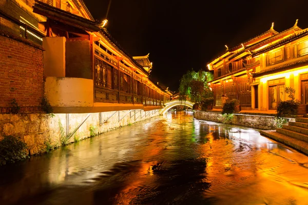 Lijiang gamla stan — Stockfoto