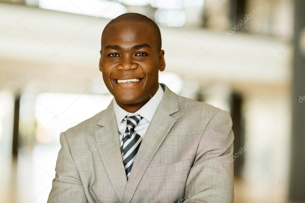 african corporate worker