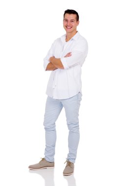 Yakışıklı genç adam.