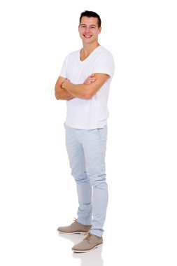 Yakışıklı genç adam.