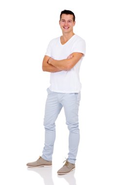Yakışıklı genç adam.