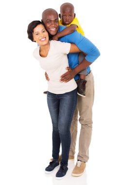 Afrika aile piggybacking