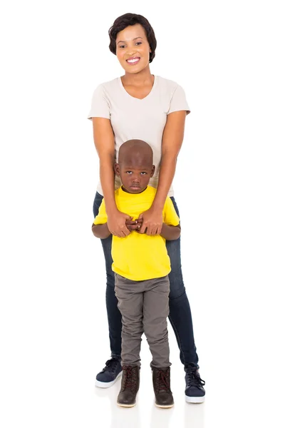 Mujer africana e hijo — Foto de Stock