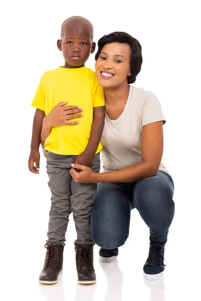 Afrikanische Frau und Sohn — Stockfoto