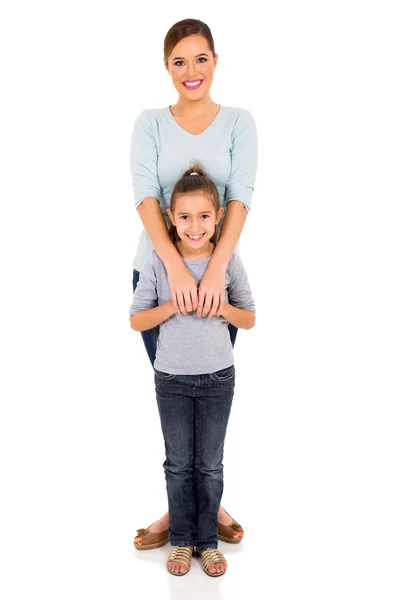 Menina com a mãe — Fotografia de Stock