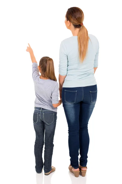 Jeune femme et petite fille — Photo