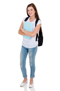 Bayan üniversite öğrencisi