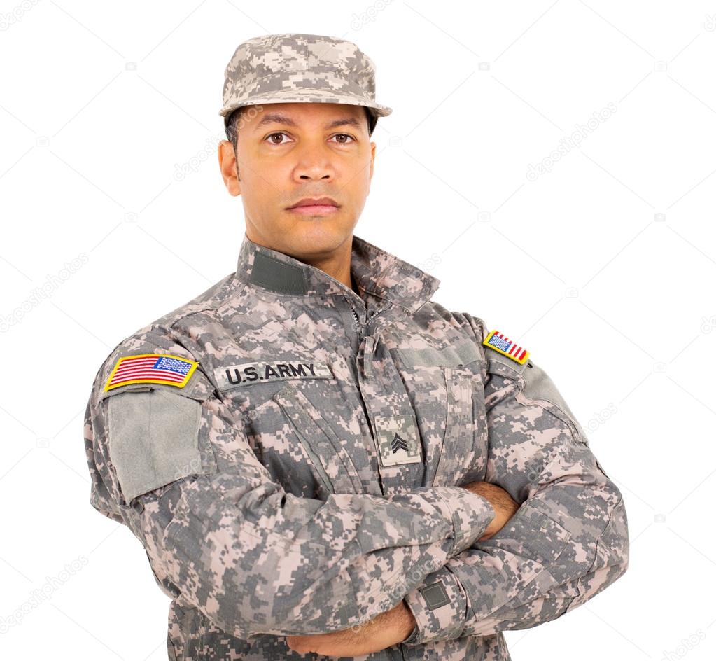 Handsome US army soldier — Stock Photo © michaeljung 99452026