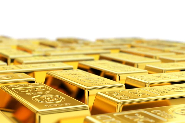 Goldbarren — Stockfoto