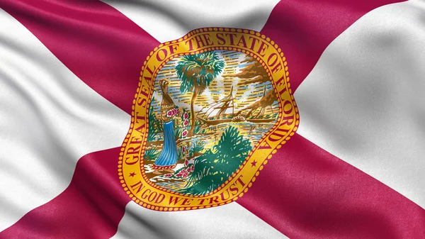 Bandeira do estado americano da Flórida — Fotografia de Stock