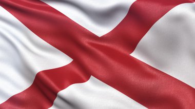 Bize bayrak Alabama'nın devlet