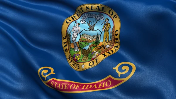 US state flag of Idaho — Stock Photo, Image