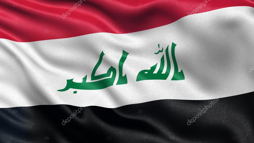 Flagge des Irak - Stockfotografie: lizenzfreie Fotos © creisinger