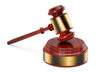 Tokmak ve ses bloğu üzerinde beyaz