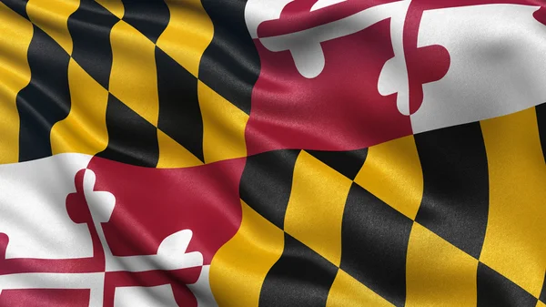 Bandeira do estado de Maryland — Fotografia de Stock