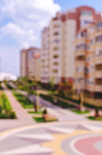 Beautiful countryside property. New residential suburban array. — Stock Photo, Image