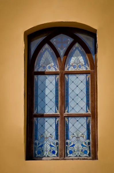 古いステンド グラスの窓 — ストック写真