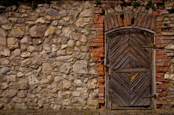 Old fortress door — Stock Photo, Image