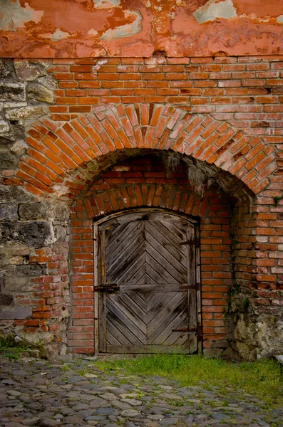 Alte Festungstür — Stockfoto