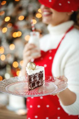 Noel pastası ve zencefilli kurabiye..
