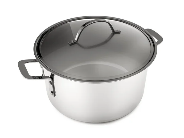 Stainless steel Pan — Stock Photo, Image
