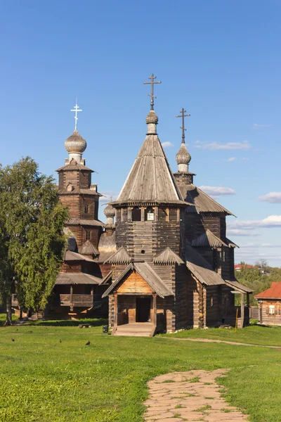 Chiesa in legno — Foto Stock