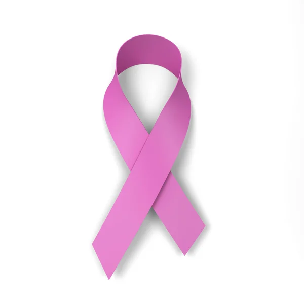 Awareness ribbon. 3d illustration isolated on white background — Stock Photo, Image
