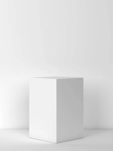 Simple Podium Showcase Products Minimal Scene Illustration — Stock Photo, Image