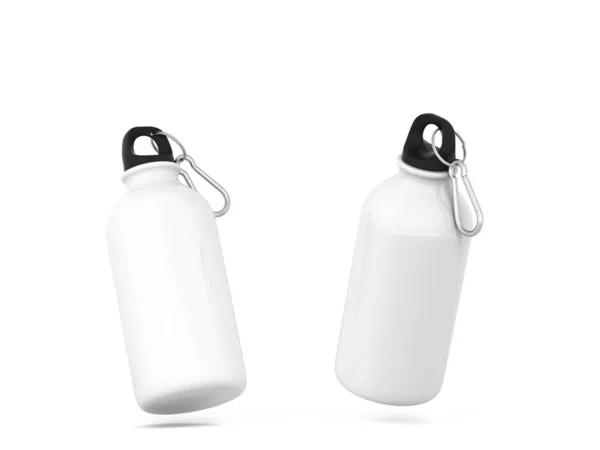 Short Sport Bottle Illustration Isolated White Background — Stock Photo, Image