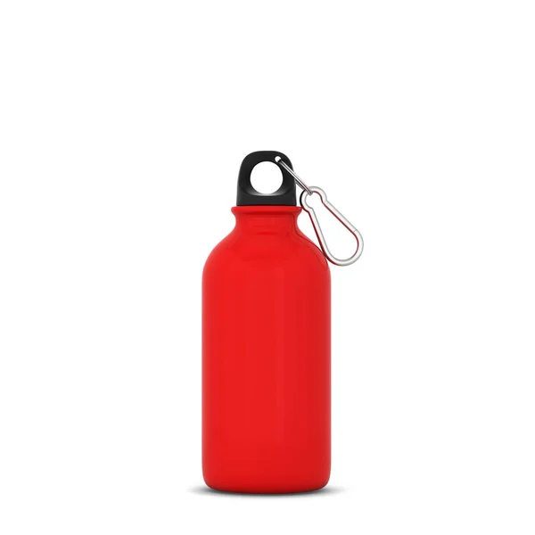 Short Sport Bottle Illustration Isolated White Background — Stock Photo, Image