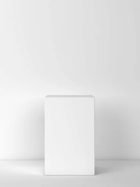 Simple Podium Showcase Products Minimal Scene Illustration — Stock Photo, Image