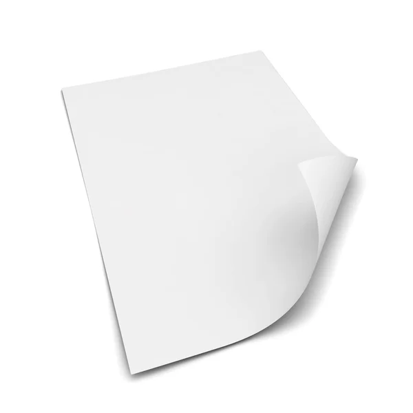 Sheet of a4 paper — Stock Photo, Image