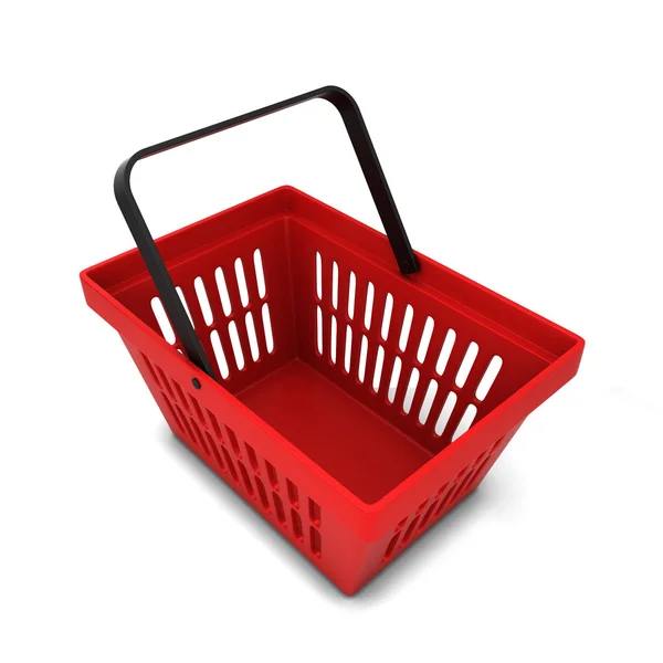 Red basket — Stock Photo, Image