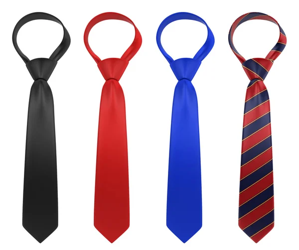 Jedwabne krawaty — Zdjęcie stockowe