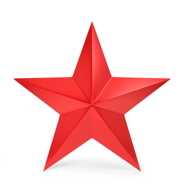 Röd stjärna — Stockfoto