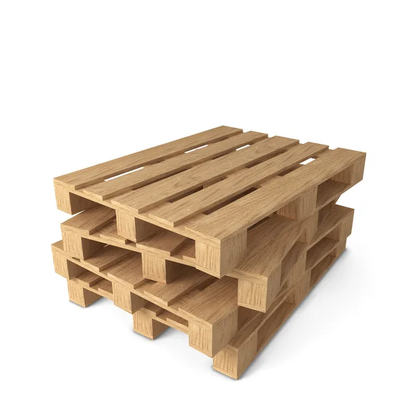 Fából készült raklapok — Stock Fotó