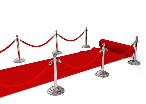 Red carpet — Stock Photo, Image