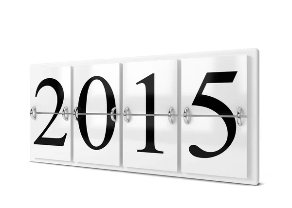 Contatore anno 2015 — Foto Stock