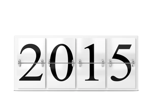 Jahreszähler 2015 — Stockfoto